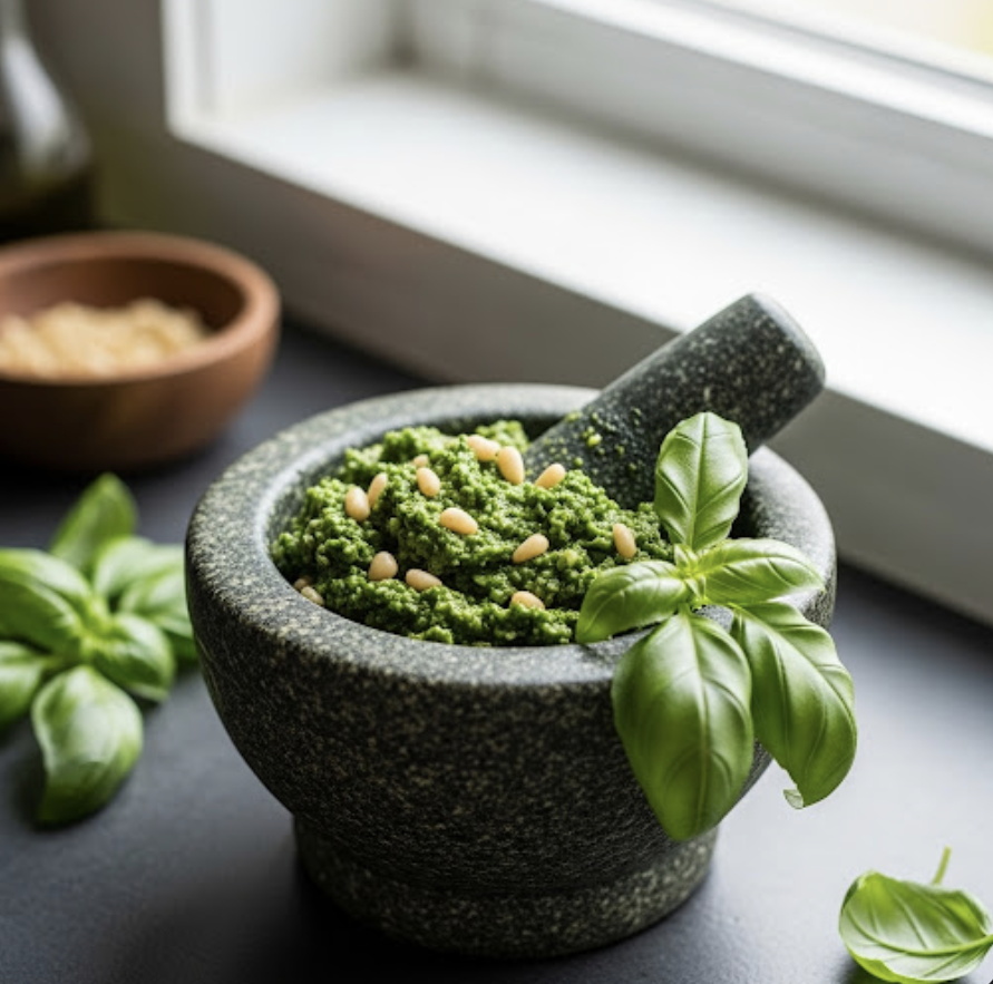Aromatisches Basilikumpesto (klassisch)