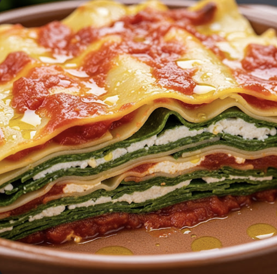 Spinatlasagne