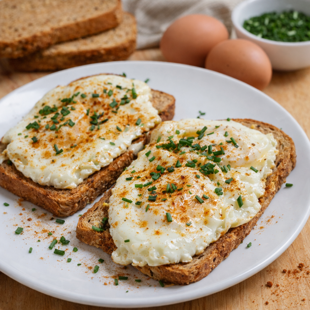 Eitoast – Herzhaftes Frühstück mit Ei & Vollkorntoast
